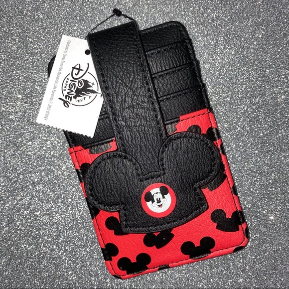 New Disney parks Mickey Mouse card holder wallet - Picture 3 of 4